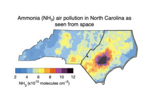 Ammonia Air Pollution as Seen from Space