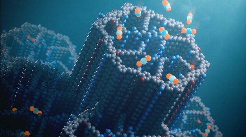 Covalent Organic Framework COF-999 structure for CO2 absorption